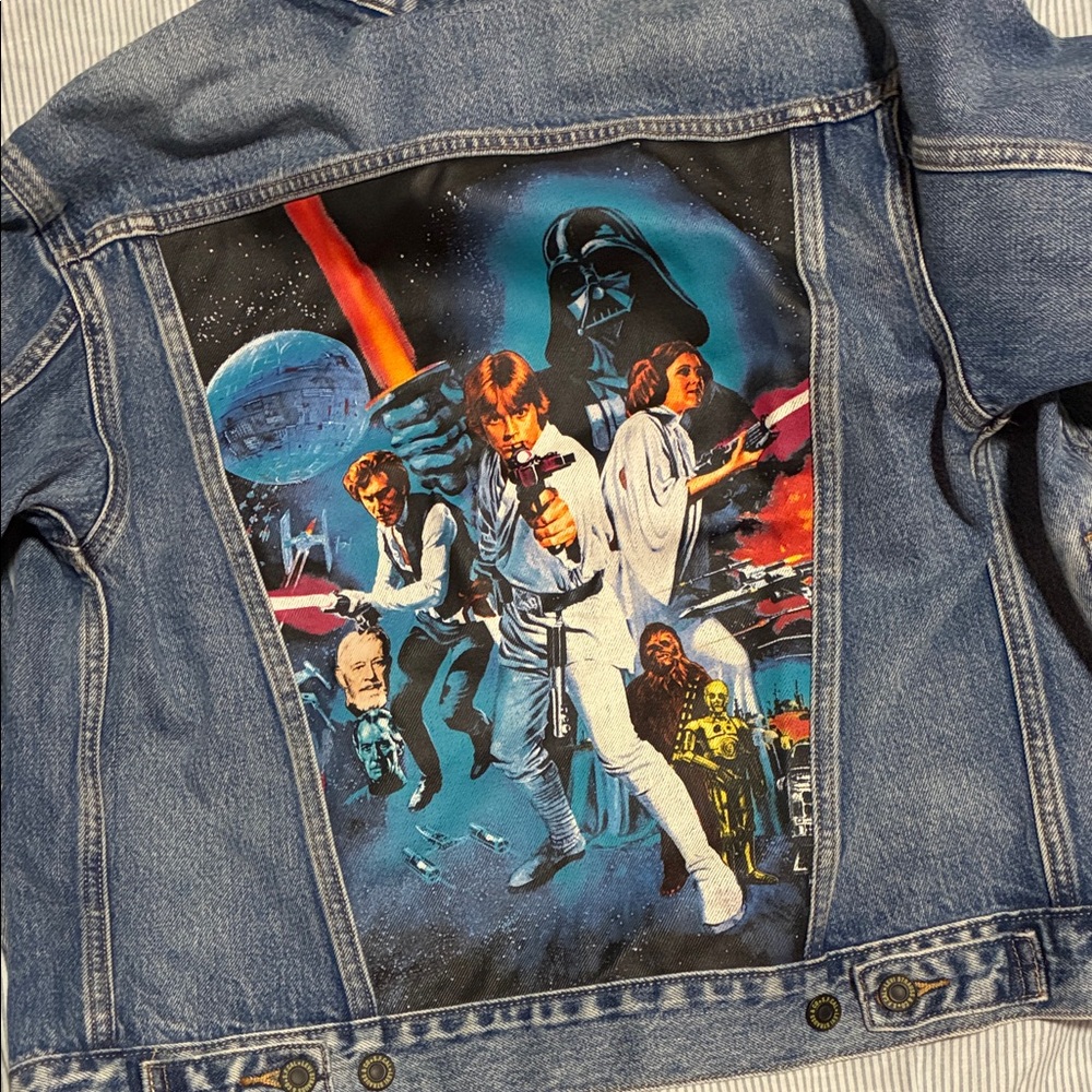 Levi’s Star Wars Graphic Denim Jacket Back Patch - Blue
